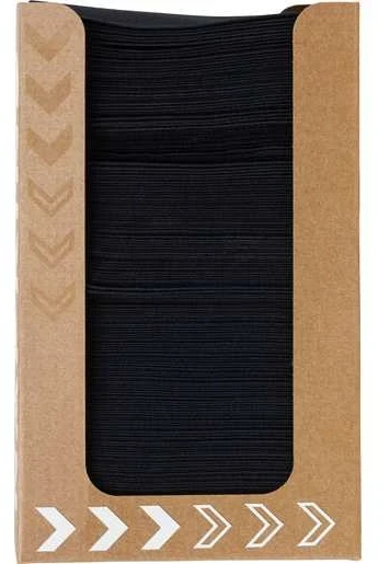 Servėtėlės Bio Duniminkštos 20x20 cm juodos popieriniam dozatoriui, 100 vnt./pak