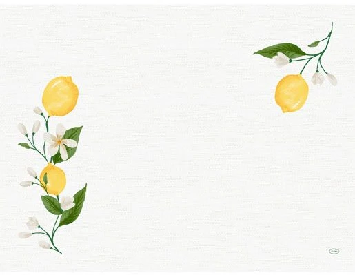 Servetėlės Duni 30x40 cm Lemon Fiesta, 250 vnt./pak.