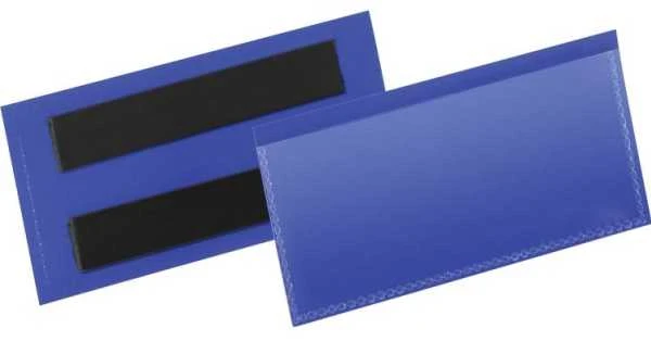 Plakatas Durable KIESZEŃ MAGAZYNOWA MAGNETYCZNA 100x38mm mėlyna 50szt. DURABLE