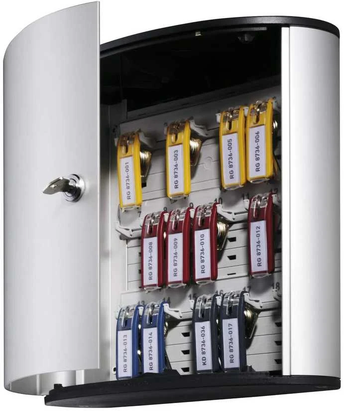 Durable KEY BOX 18 atvira raktų spintelė su pakabukais