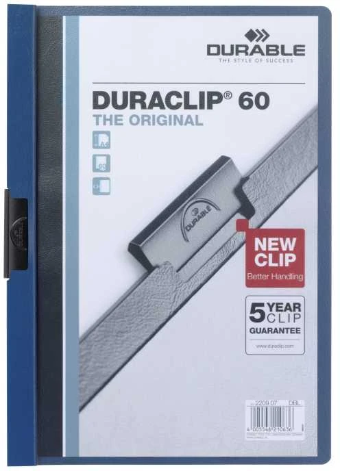 Aplankas su spaustuku DURABLE DURACLIP® 30, A4