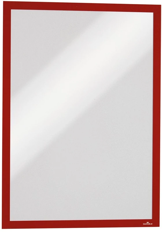 Plakatas DURABLE DURAFRAME MAGNETIC A3 5 Stück raudona