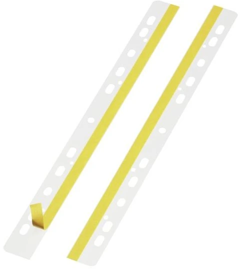 Laikiklis Durable DURABLE Segregatoriaus juostelės Filefix A4 lipnios 25x297mm permatomos 50