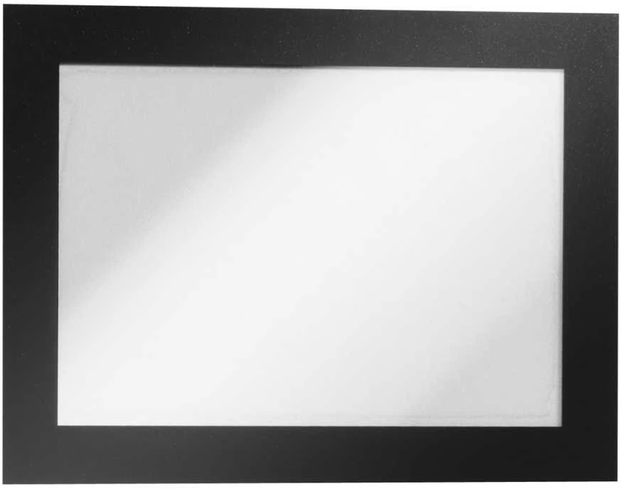 Durable Patvarus lipnus informacinis rėmelis A6 juodas 2vnt.. (4870-01)