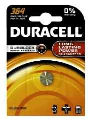 DURACELL AG1/LR361 (364) 1.5V elementas