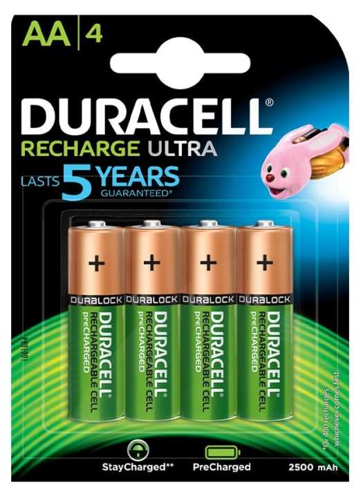 Duracell HR6 AA 4-pack Įkraunama baterija Nikelio-metalo hidridas (NiMH)