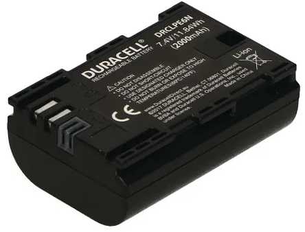 Duracell Li-Ion Akku 2000 mAh, skirtas Canon LP-E6N
