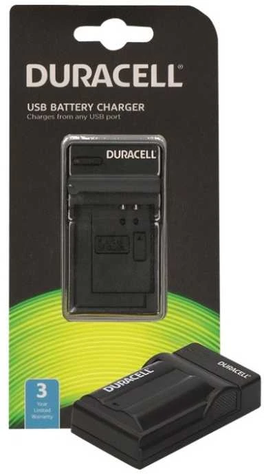 Duracell įkroviklis su USB laidu, skirtu DRNEL15/EN-EL15