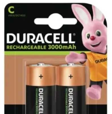 Duracell C 3000mAh baterijos pakuotėje