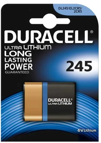 Ličio baterija 2CR5 (EL2CR5, DL245) 6V 1400mAh Duracell