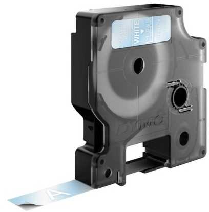DYMO S0720600 D1 Juostelė 12mm x 7m (skaidri / baltas šifras)