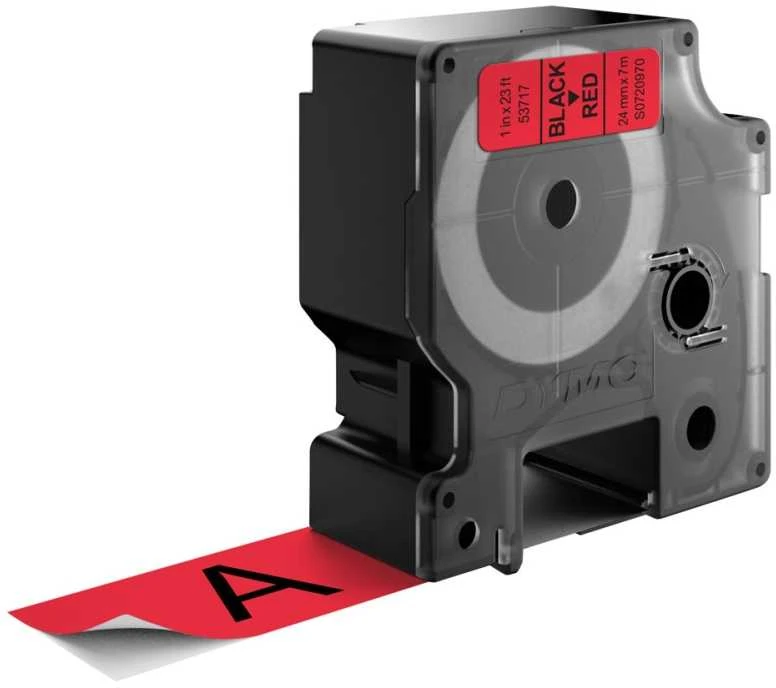 D1, prekės ženklo juosta, 24 mm, juodas tekstas ant biurokratijos, 7m - 53717 DYMO / S0720970