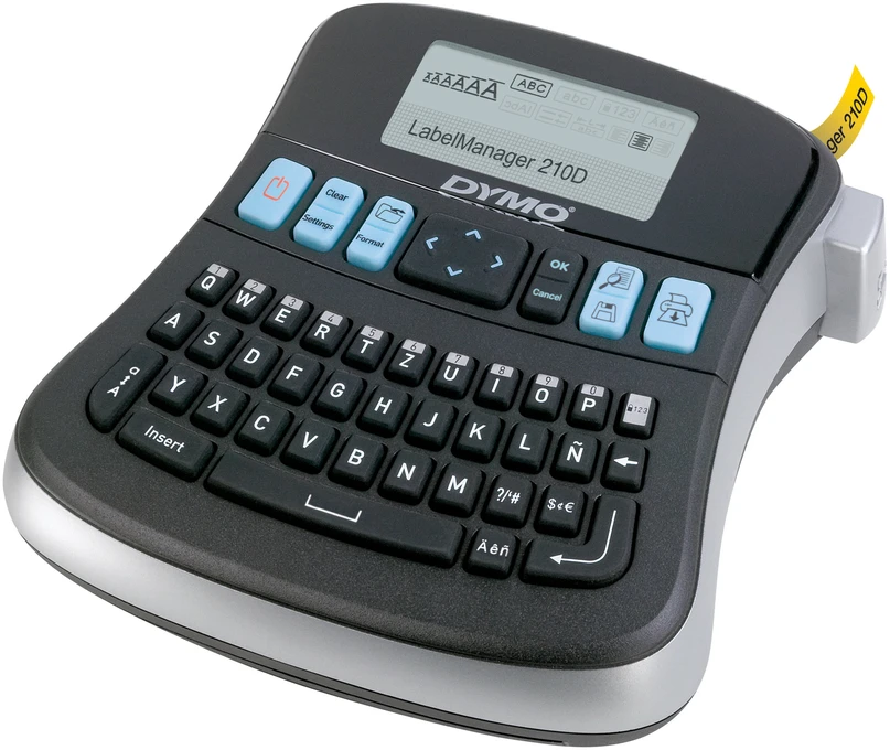 DYMO LabelManager 210D™ QWZ etikečių spausdintuvas Perkėlimas terminiu būdu 180 x 180 DPI D1 QWERTZ