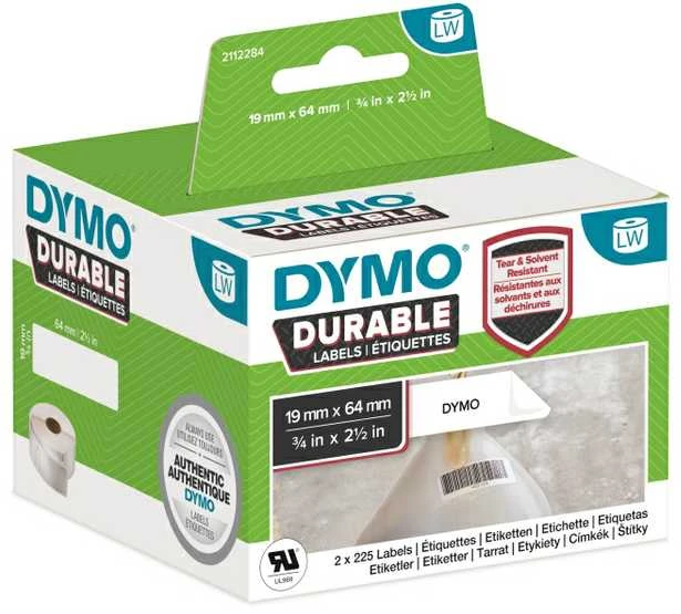 Dymo Dymo LW patvarus 19 mm x 64 mm 2x 450 vnt.