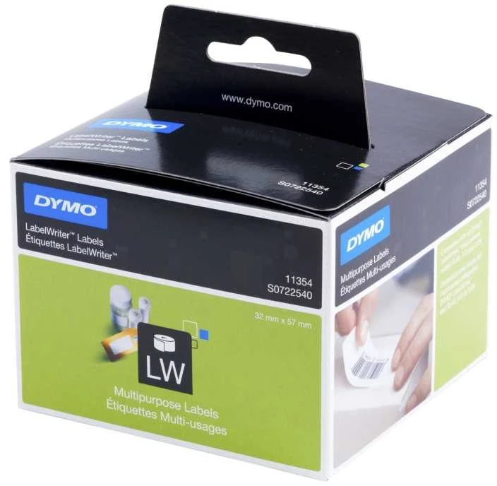 Etiketės DYMO LabelWriter 32x57 mm, 1000 vnt. / S0722540 11354