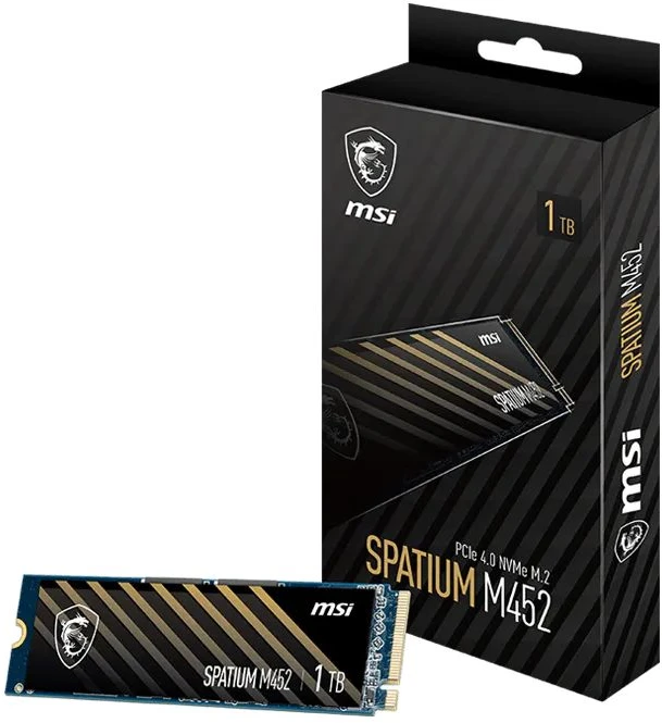 SSD diskas MSI Spatium M452 1TB M.2 2280 PCI-E x4 Gen4 NVMe (S78-440L970-P83)