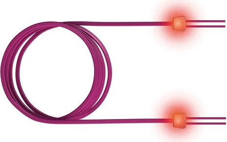 Easylan SACON Kabelis światłowodowy LED patch duplex 50/125m OM4, LC/LC, violetinė, 3 m
