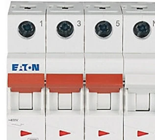 Eaton Automatinis žiedas 13A 3P+N C 4M 10KA