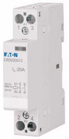 Eaton CR2020012 kontaktorius 12V AC/DC 2NO.