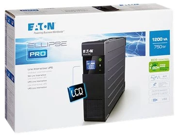 Eaton Ellipse PRO 1200 IEC nepertraukiamo maitinimo resursai (UPS) „Line-Interactive“ 1200 VA 750 W 8 AC išvestis(ys / čių)
