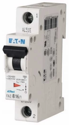Eaton miniatiūrinis grandinės pertraukiklis FAZ-C1 / 1 - 278546