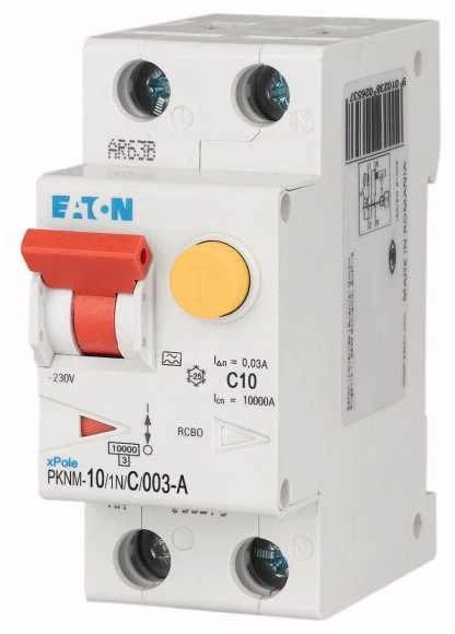 Eaton DKNM-10 / 1N / C / 003- diferencinis srovės perjungiklis 2P 10A C 0,03A A tipo - 236082