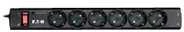 Eaton PS6TD viršįtampių ribotuvas 6 AC išvestis(ys / čių) 220 - 250 V Juoda, Balta 1 m