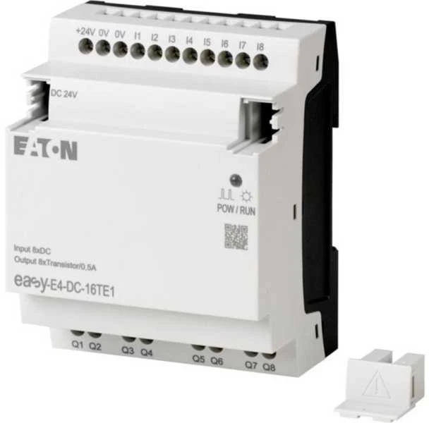 Eaton EASYE4, prailgintuvas 24 V nuolatinės srovės, 8DI, 8DO-T