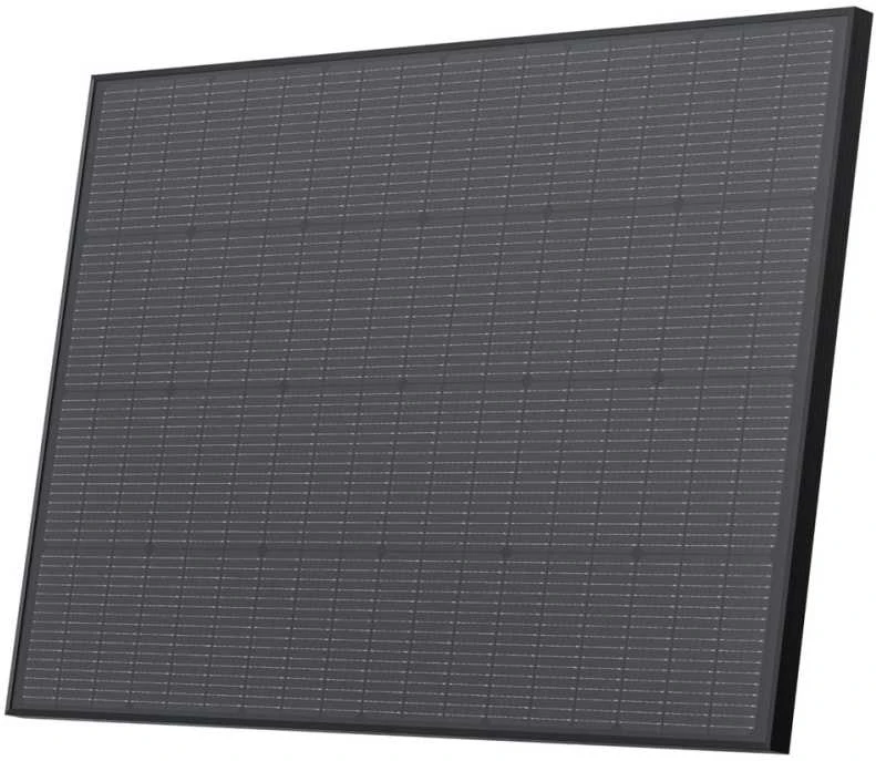 ECOFLOW 175W saulės panelė su juodu rėmu