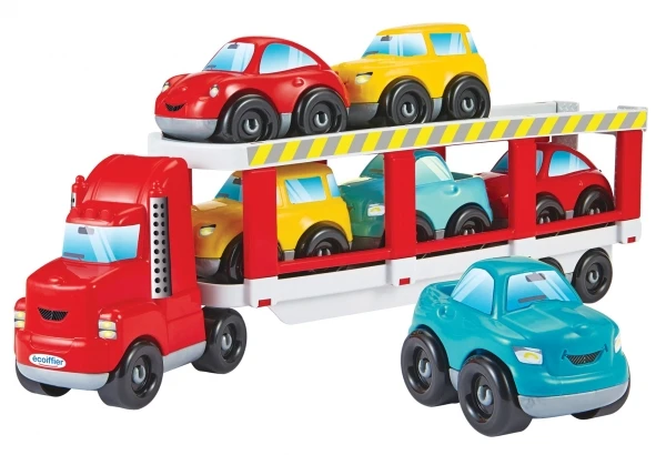 Ecoiffier Ecoiffier Abrick vilkikas 7 transporto priemonės