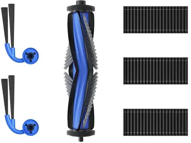 Ecovacs DKT060223 DEEBOT X11 techninės priežiūros rinkinys, antibakterinis filtras x3, apsaugantis nuo susivėlimo šonuose x2, apsaugantis nuo susivėlimo pagrindinis x1
