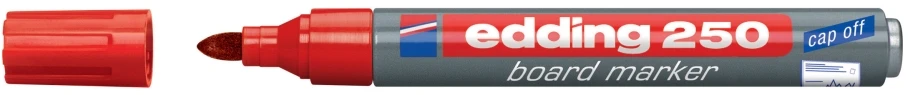 Edding 250 Board Marker Raudona (4-250002) (4250002)