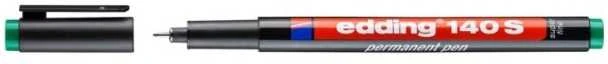 Permanentinis žymeklis-rašiklis Edding 140S OHP, apvaliu galiuku, 0.3mm, žalios spalvos