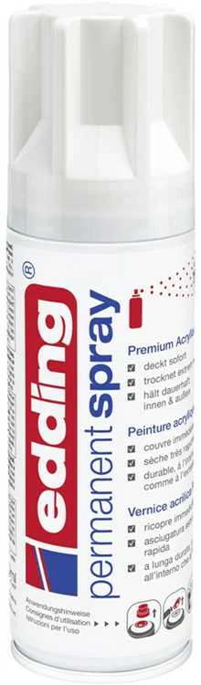 Edding baltas akrilinis purškiklis 200ml