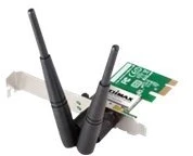 Edimax EW-7612PIN V2 N300 belaidis PCI Express adapteris