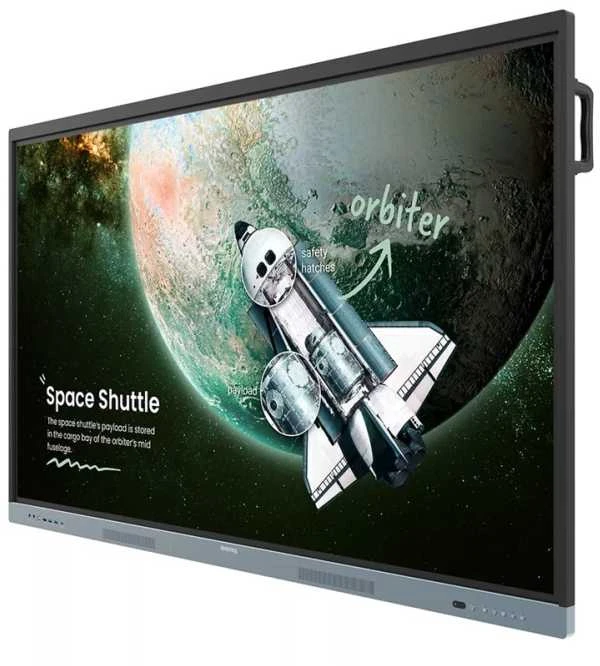 Monitorius „Benq Education Interactive“ | RE7504 | Tikslus IR | 75" | 450 cd/m² | Kraštovaizdžio formatas | 18/7 | „Android“ | A73 × 4 + A53 × 4 | 8 ms | 450 cd/m² | Jutiklinis ekranas