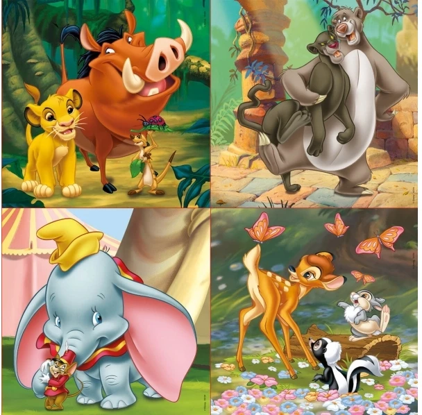 Educa dėlionė 73 vnt. - Disney filmukai