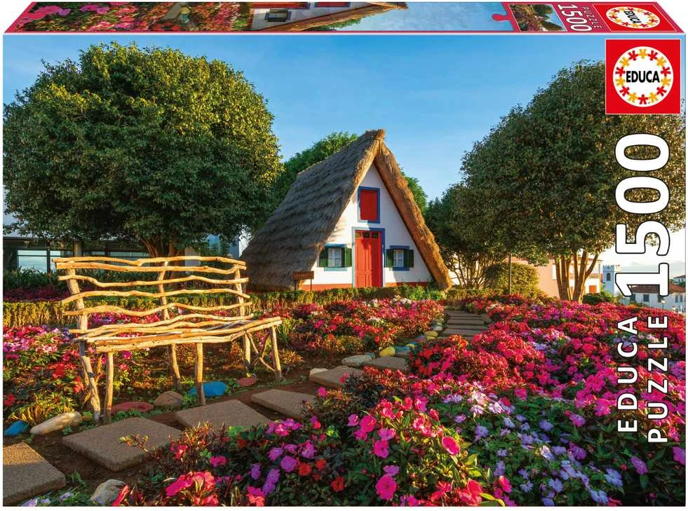 Dėlionė Educa Puzzle 1500 Santana, Drewno, Portugalia G3 aprašymas - Prekės nuotrauka