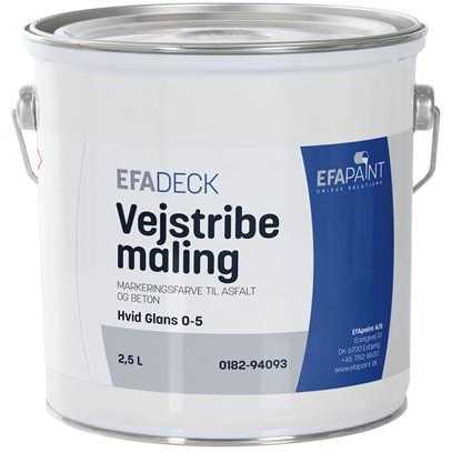 Efapaint As Vejstribemaling Geltonas 2,5 L