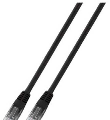 EFB EFB Elektronik 10m Cat6 Patch kabelis sieciowy Juodas U/UTP (UTP)