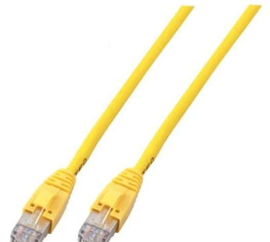 Efb Elektronik EFB RJ45 Patchkabel U/UTP, Cat.6, LSZH, CCA, 1m, gelb
