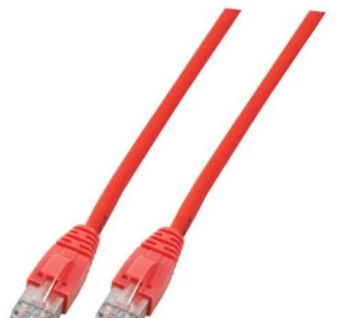 Efb Elektronik EFB RJ45 Patchcable U / UTP, Cat.6, LSZH, CCA, 1m, raudona (K8104RT.1)