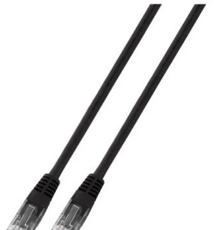 Efb Elektronik EFB RJ45 UTP Komutacinis kabelis osłonięty 2,0 m juodas ECOLAN CAT.6 (K8100SW.2)