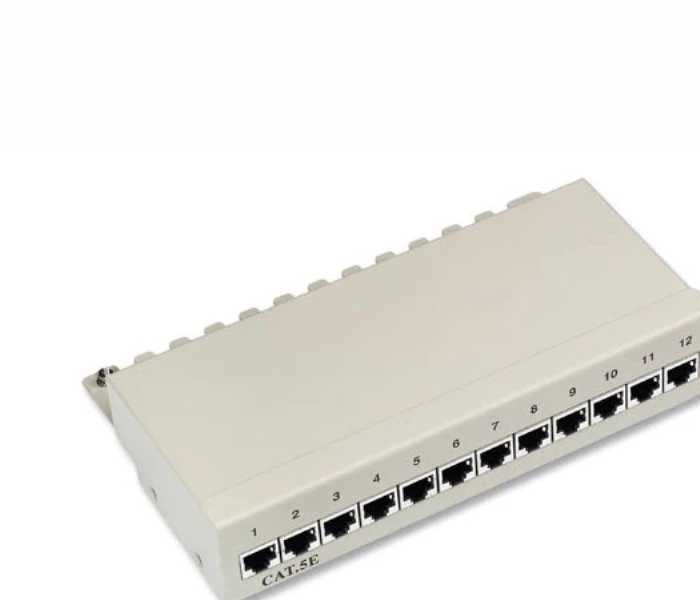 Equip EFB Patchfeld, 8xRJ-45 (RAL-7035)