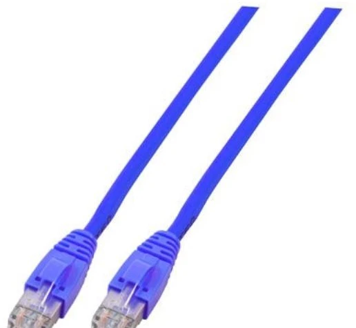 EFB Patchcord Cat.6, U/UTP, mėlynas, 3m (K8104BL.3)