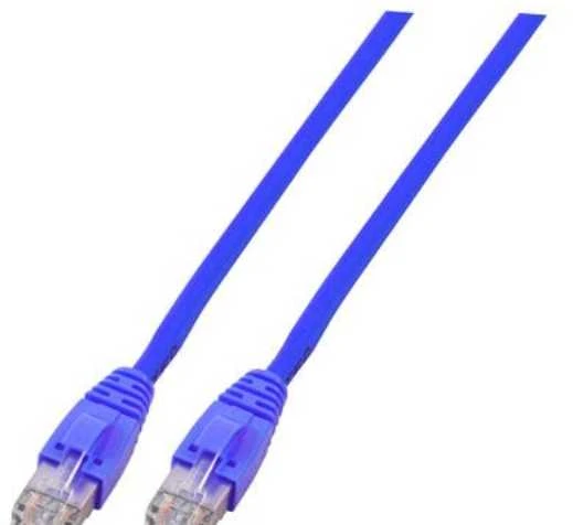 EFB EFB elektronika 3m Cat6 jungtis. Laido ilgis: 3m, kabelio standartas: Cat6, kabelio ekranavimas: U / UTP (UTP), 1 jungtis: RJ-45, 2 jungtis: RJ-45, kištukas, jungties lytis: kištukas / kištukas, danga, jungtys: auksinė, kabelio spalva: Mėlyna (K8104BL.3)
