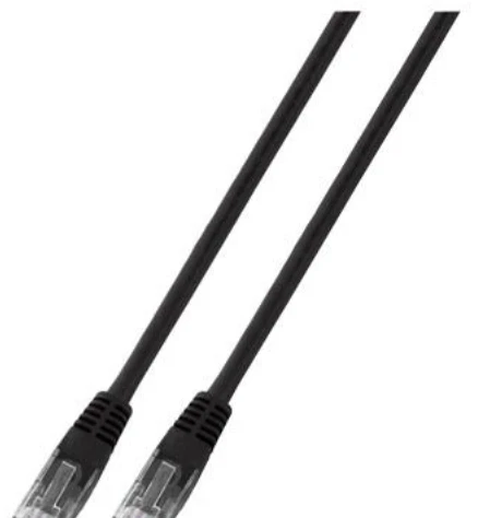 Efb Elektronik EFB RJ45 UTP jungiamasis laidas, apvyniotas, 5.0 m juodas, CAT.6 (K8100SW.5)
