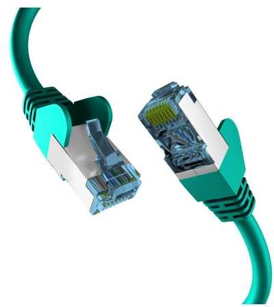 Efb Elektronik M-Cab CAT7 Žalias 5M RAW CAB RJ45/S/FTP LSZH 10GBIT CU LAN DSL