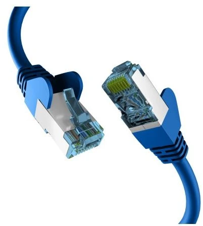 Efb Elektronik M-Cab CAT7 Mėlynas 0.15M RAW CAB RJ45/S/FTP LSZH 10GBIT CU LAN DSL