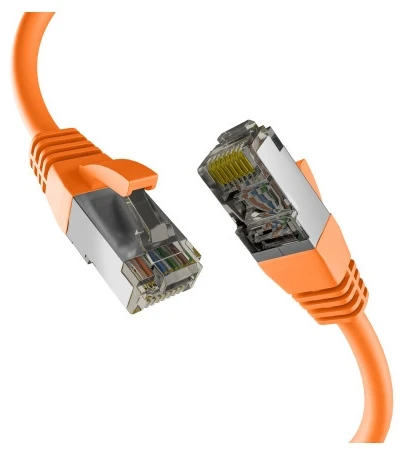 Efb Elektronik EFB EFB CAT8.1 Oranžinis 15m RJ45 PATCHKABEL S/FTP PIMF
